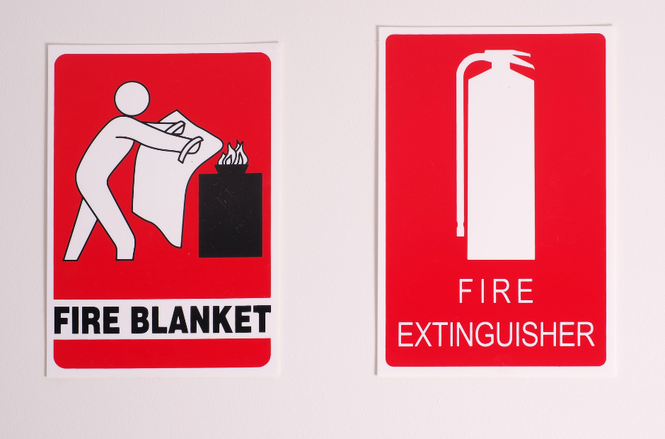 fire blanket in the workplace